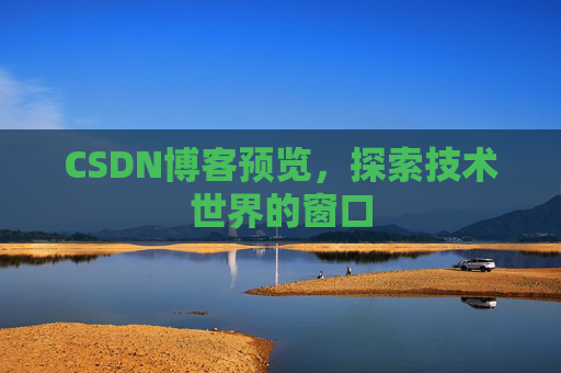 CSDN博客预览，探索技术世界的窗口